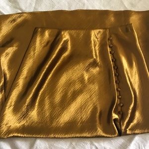 NWT Liquid Bronze Victoria’s Secret Skirt